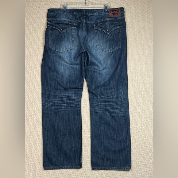 Buffalo David Bitton Jeans Mens Size 42x32 Boot Black - Picture 9 of 9